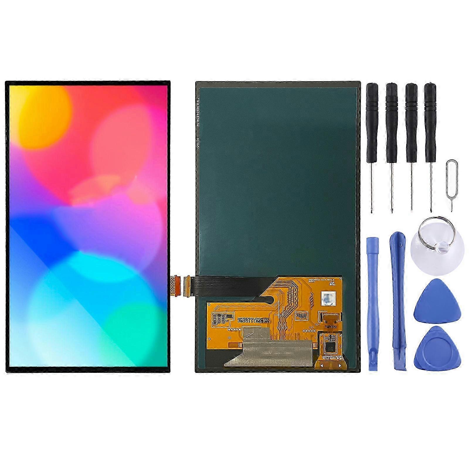 Écran LCD OLED Nintendo Switch avec numériseur - Noir de remplacement