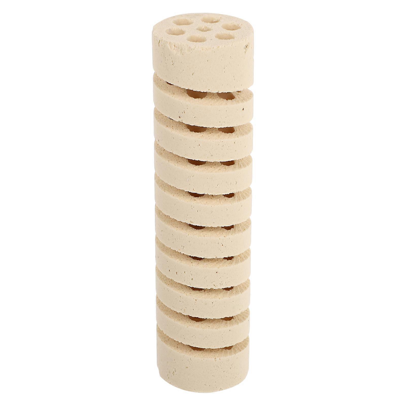 Filter Media For Fish Tanks Ceramic Rings Aquarium Freshwater Saltwater Use 16X4X4cm Durable Practical 1Set