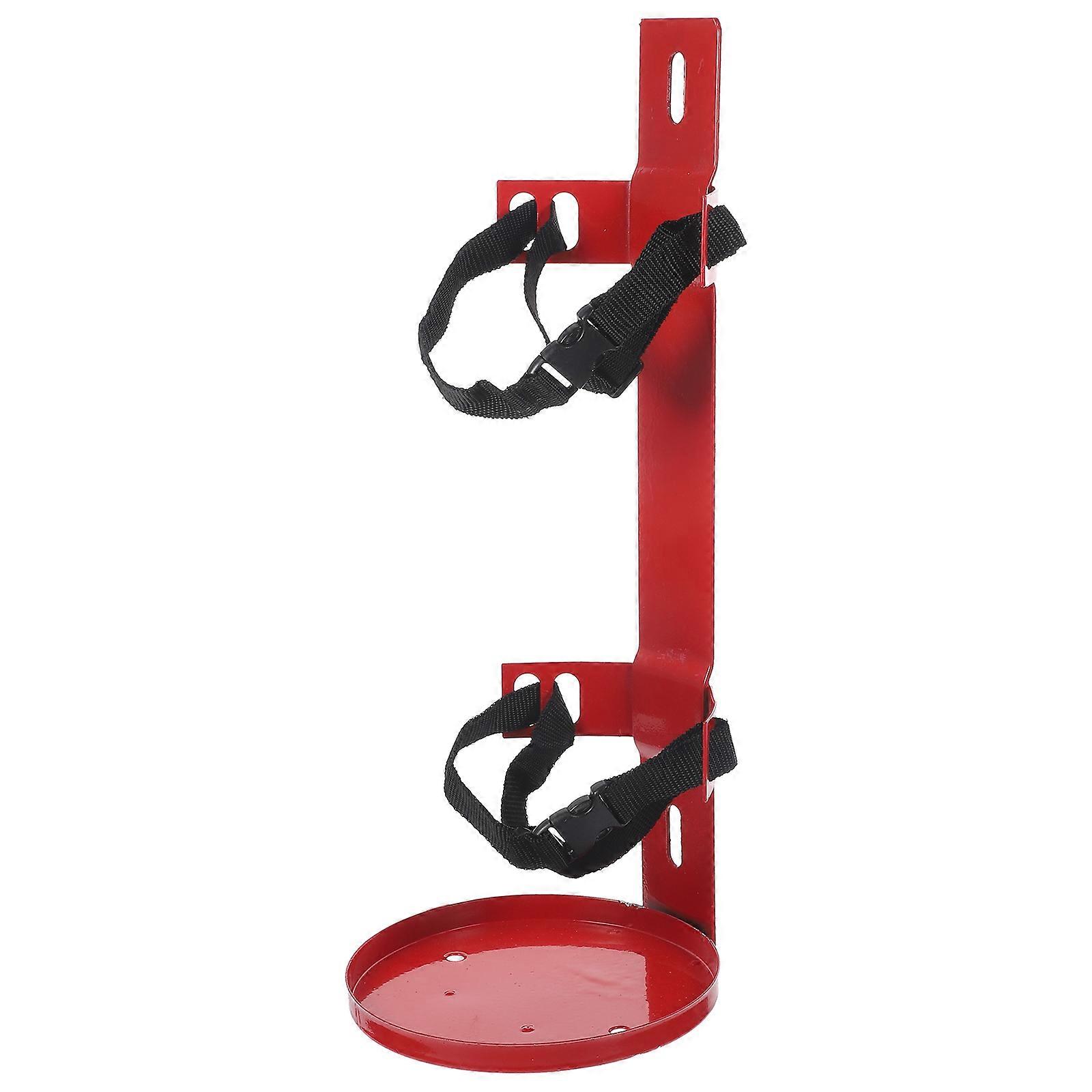 Fire Extinguisher Holder with Adjustable Straps, Wall Mount Rack for Home, Office, Vehicle, and Camping, Easy Installation, Strong Load Capacity,