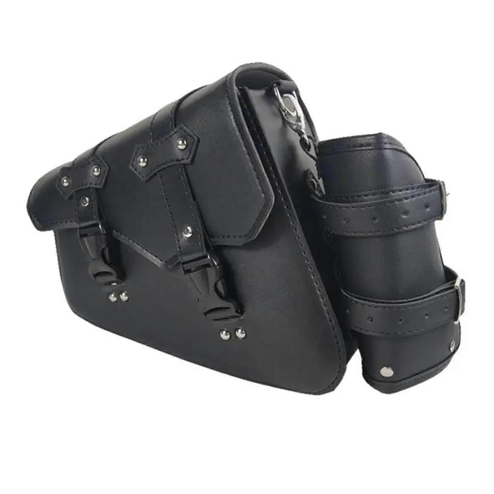 Motorcycle Saddle Bags Tool Box Hanging Bags for Davidson (Left Side)