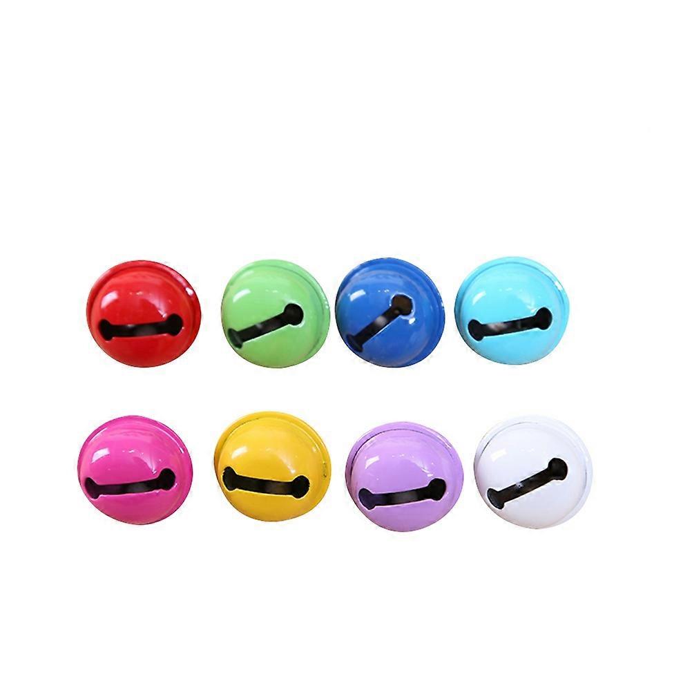 Mini Decorative Bells Metal Round Jingle Bell Pendants Christmas Diy 20Pcs