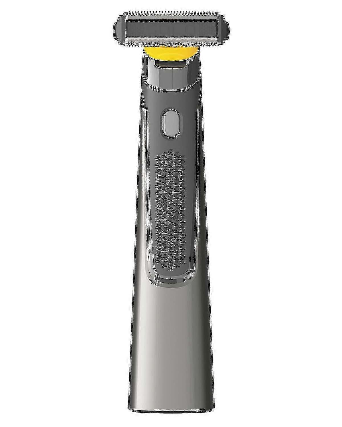 Titanium Rechargeable Razor: Trim, Edge, Shave & Groom for Beard & Body