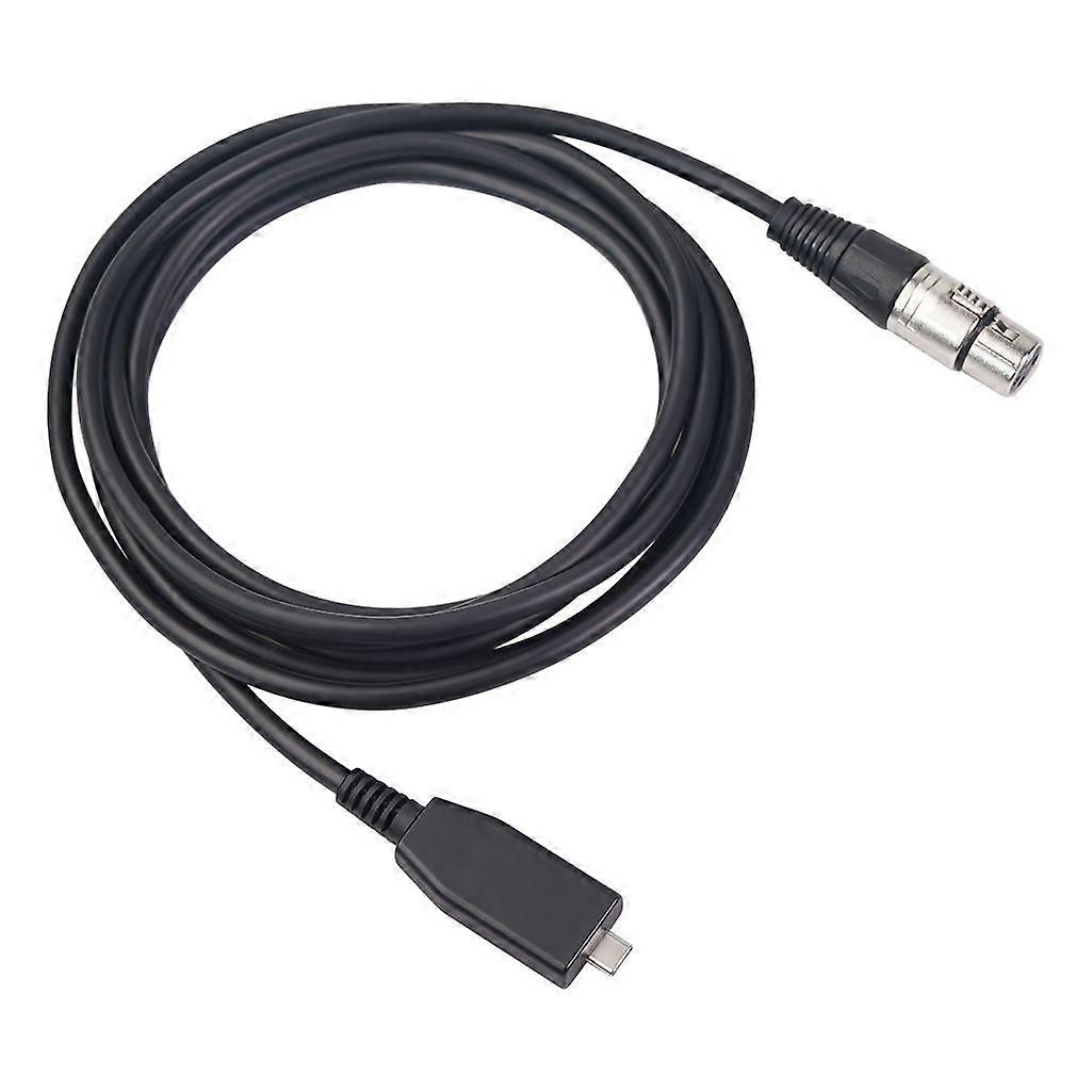 Microphone Recording Cable, Cable Length:2m 2m