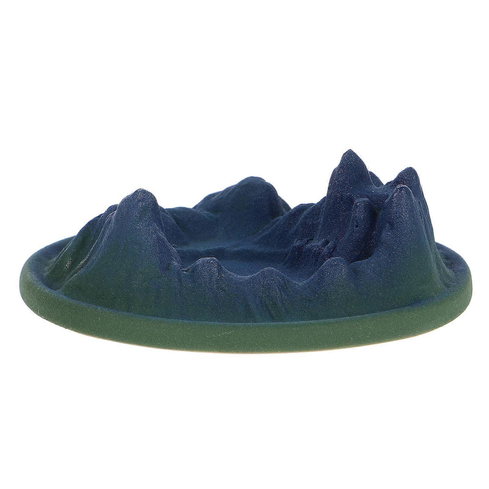 House Diffuser Ceramic Backflow Incense Holder Multi Color 12.00X12.00X4.00CM 1Set