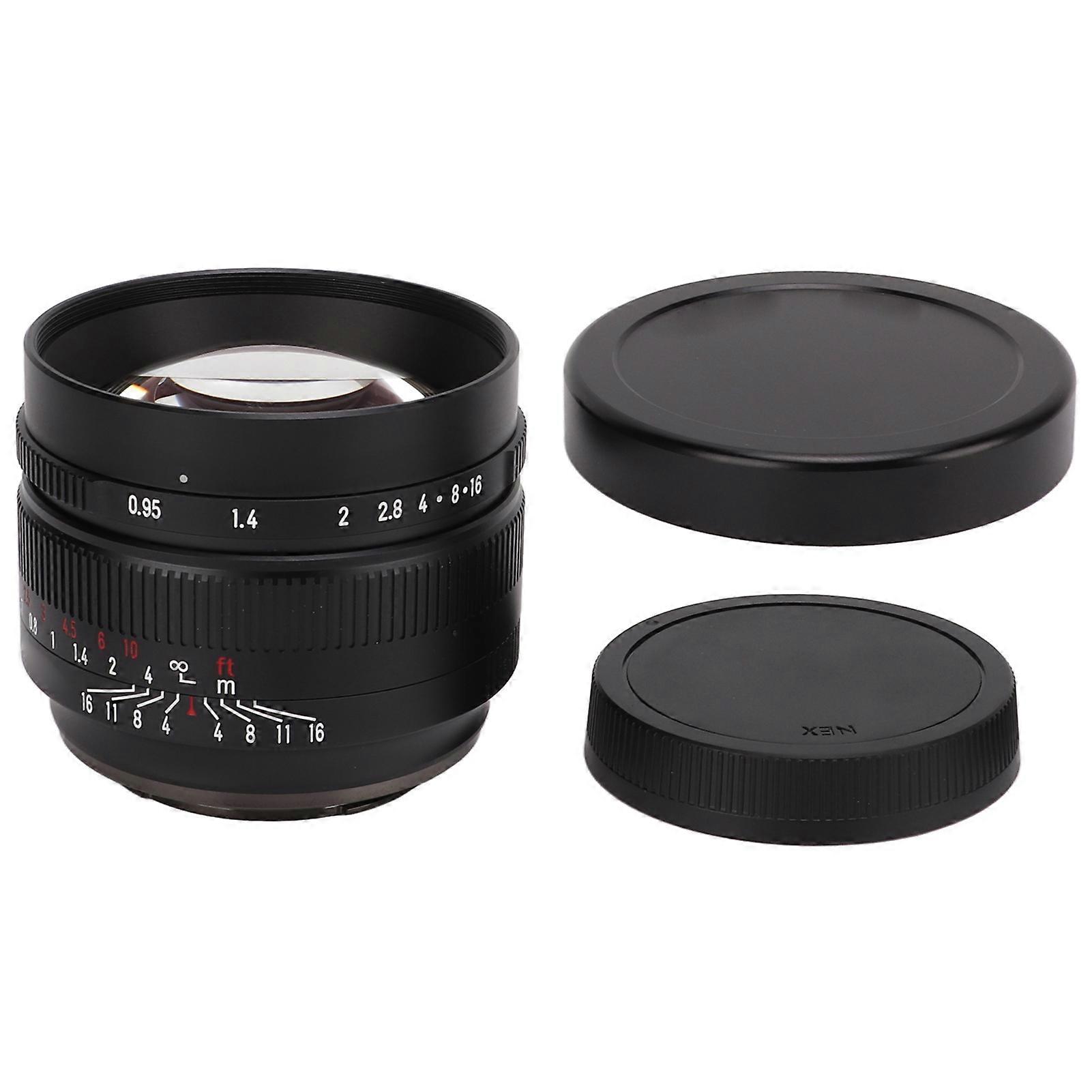 7artisans 50mm F0.95 APS C Large Aperture Manual Focus Prime Fixed Lens for Sony E Mount A5000 A5100 A6000