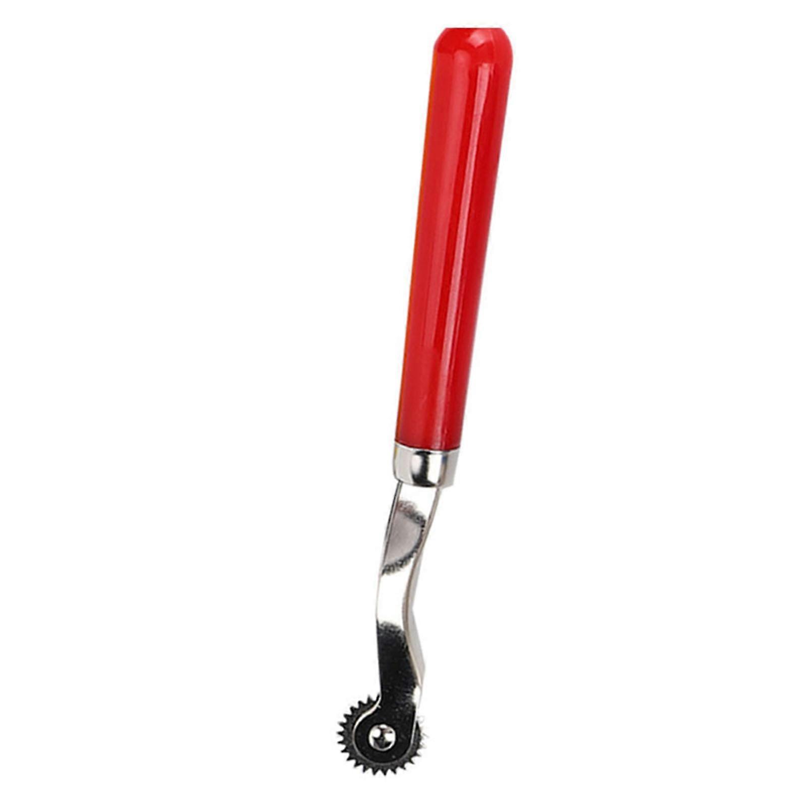 5Pcs Leather OverStitch Marking Wheel Handcrafted Scribe Point Make Tool Sewing Spacer