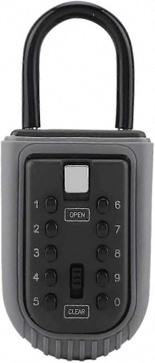 Key Safe with 4 Digit Code - Weatherproof Secure Lock Box for Outdoor Use