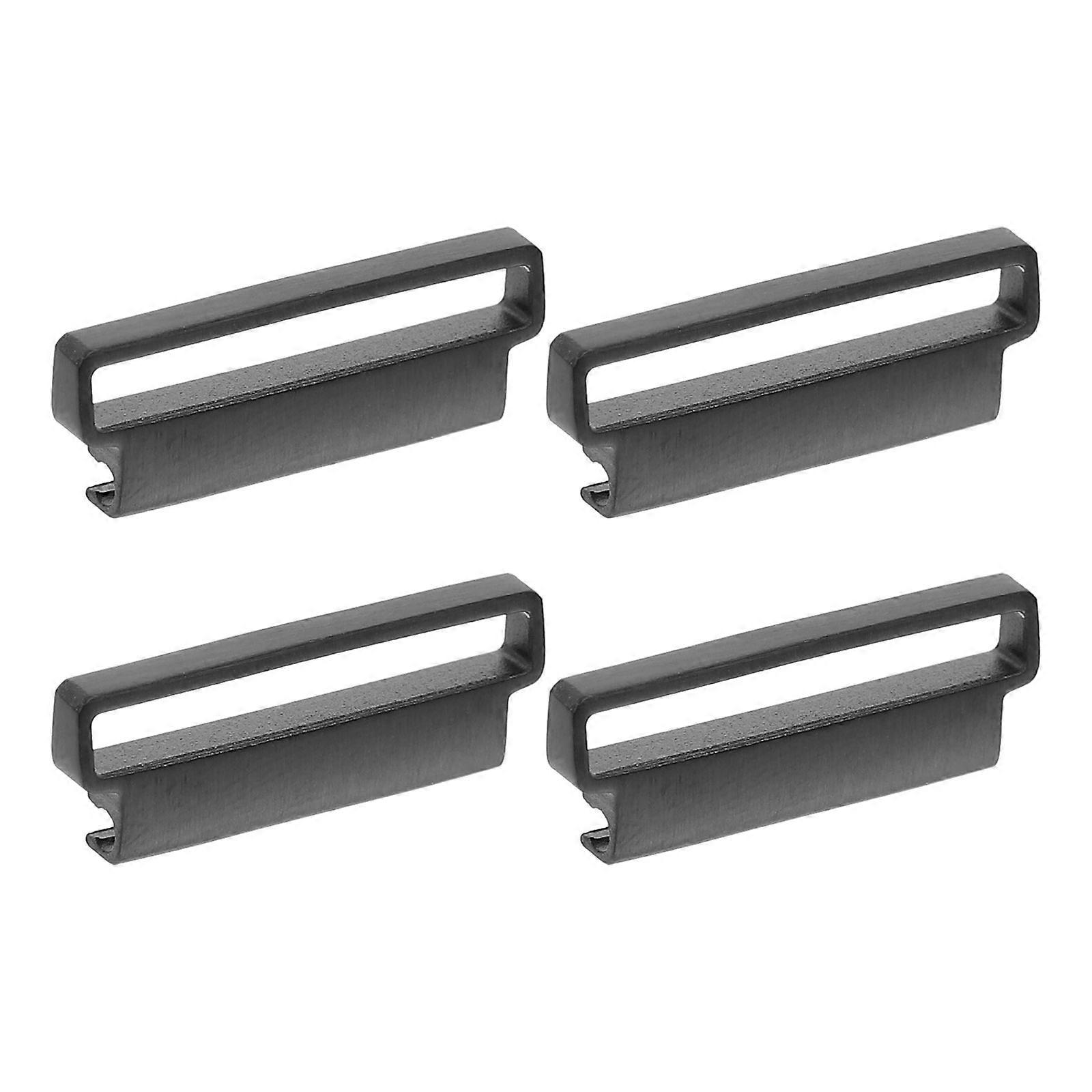 Smartwatch Band Adapter Connector Set Durable Stainless Steel Watch Strap Adapter for Easy Installation, Compatible with Various Straps