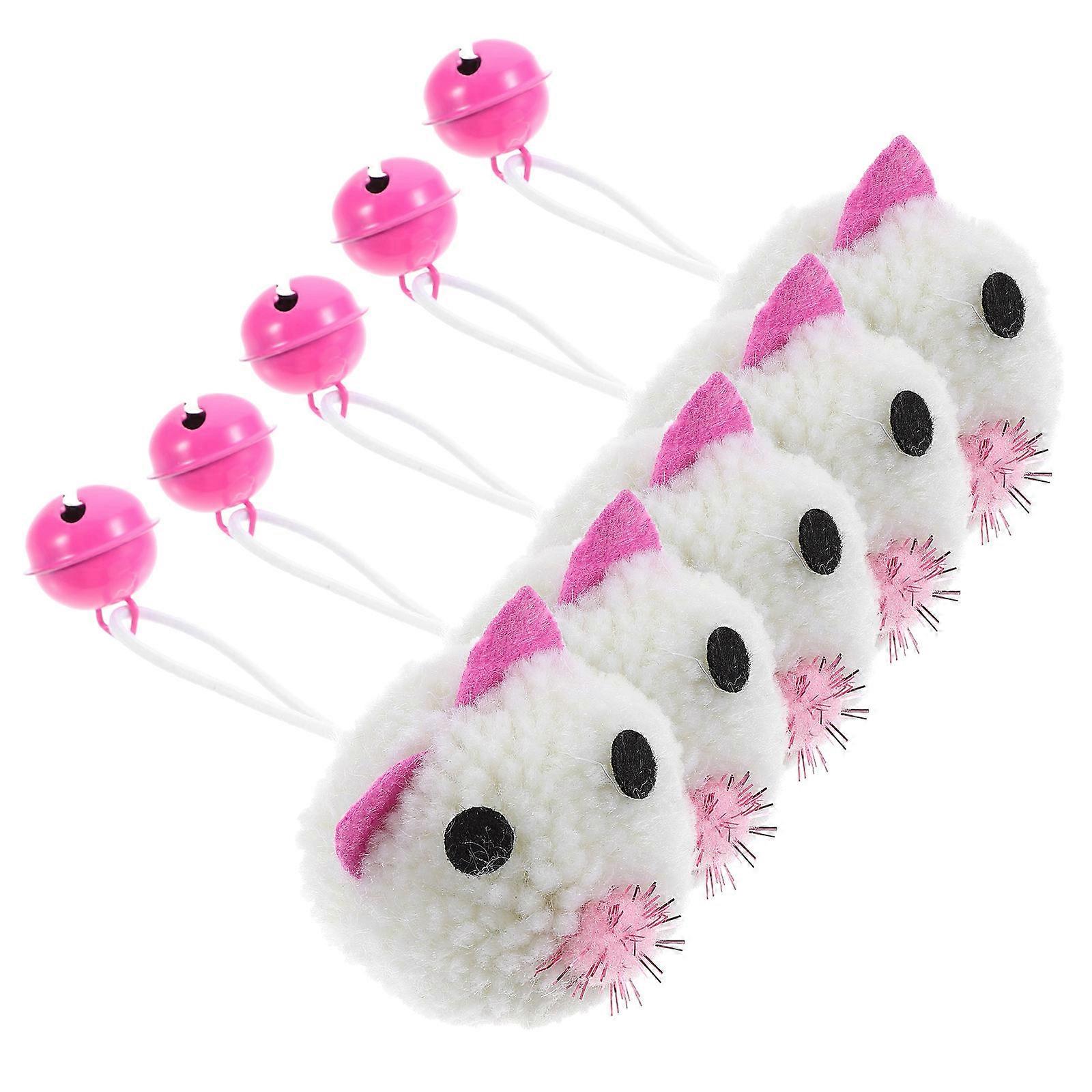 Interactive Cat Toys With Bell For Indoor Playtime In 5Pack For Mood Improvement