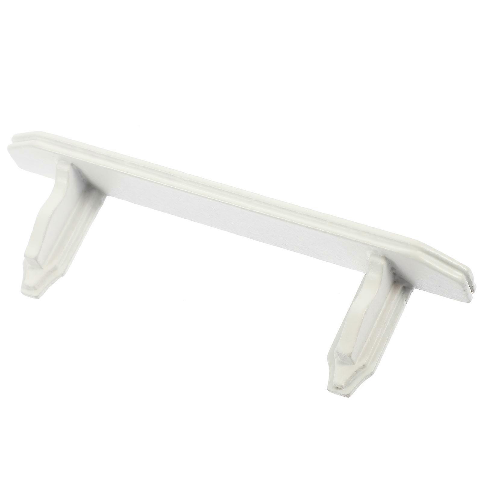 Mini House Hook for Decoration with White Wood Design and Mini Hanging Hooks 4 Pieces