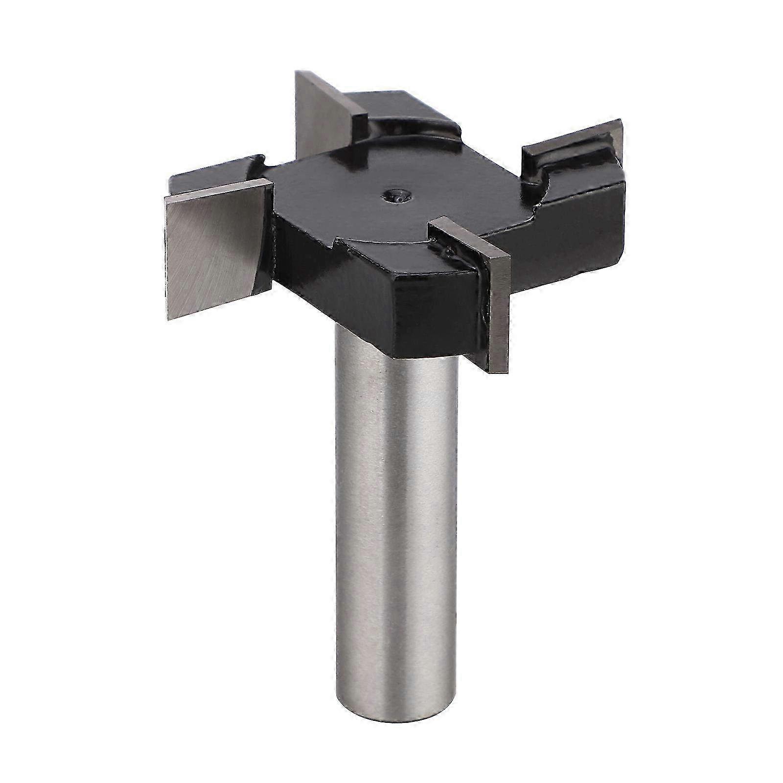 1/2'' Shank CNC Spoilboard Surfacing Router Bit - Carbide Planing Tool for Woodworking & Precision Finishing