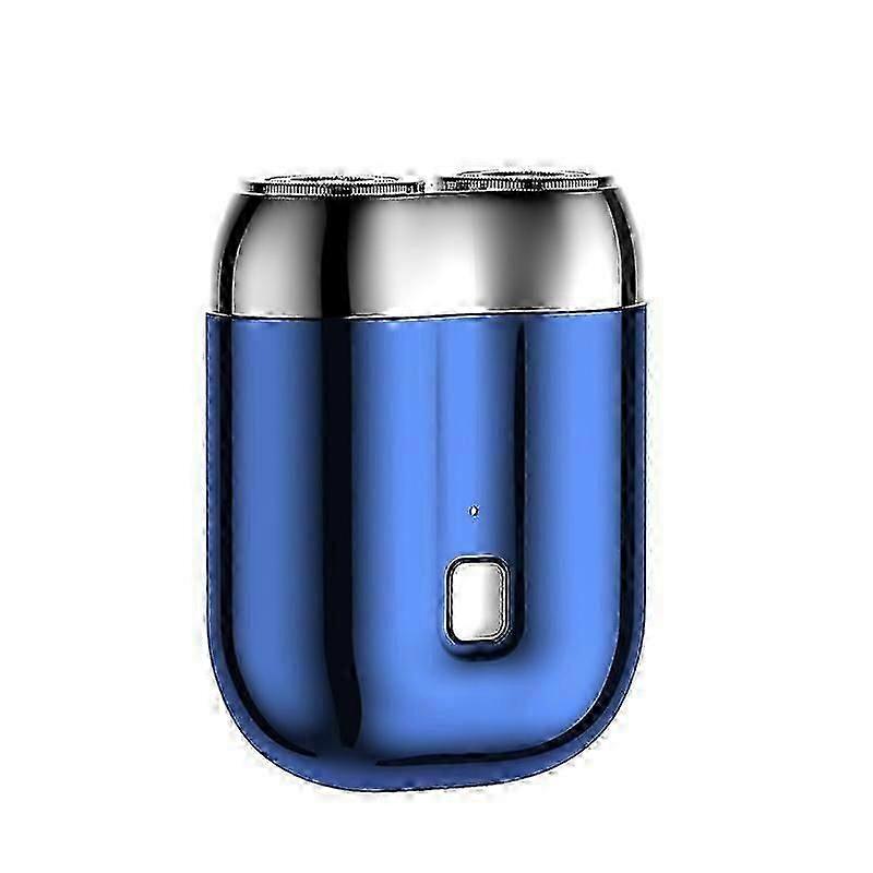 ماكينة حلاقة كهربائية مزدوجة الرأس للرجال - ميني USB ماكينة حلاقة ، محمولة ، قابلة للغسل