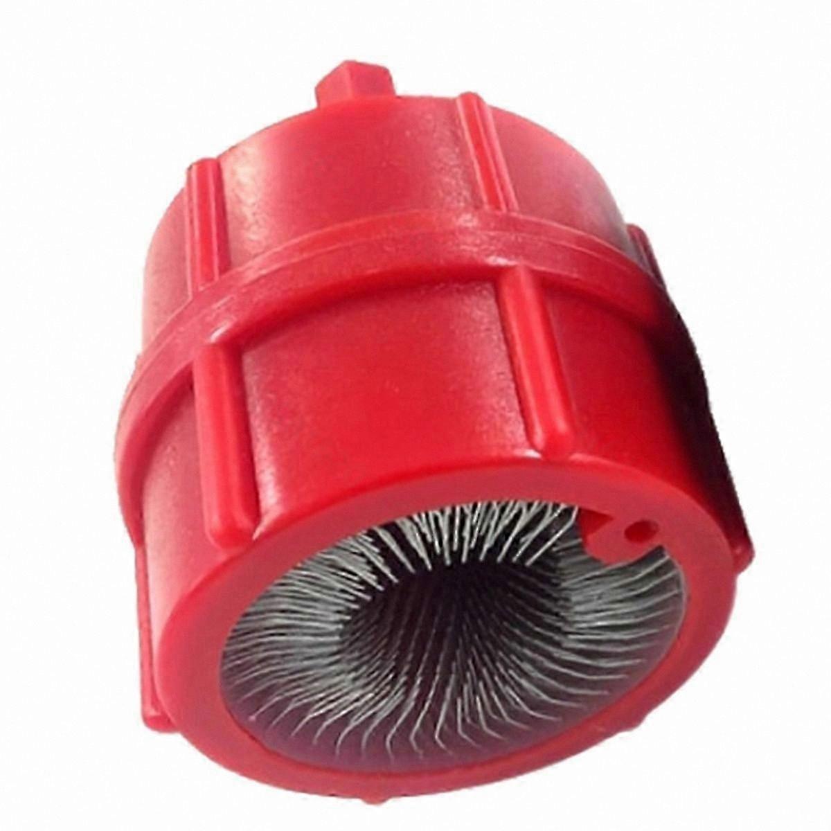 Wire Bristle Drill Brush for Copper Pipe Cleaning, Soldering Prep Tool with Power Drill Compatibility