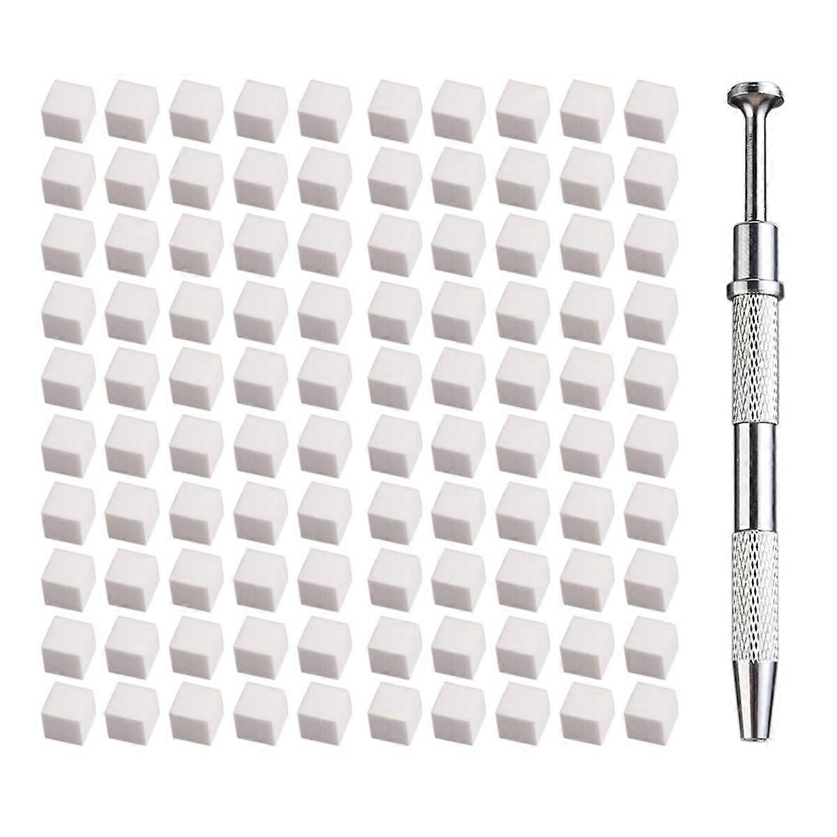 100Pcs Nail Art Sponge Soft Sponges Gradient Nail Art Stamper Tools