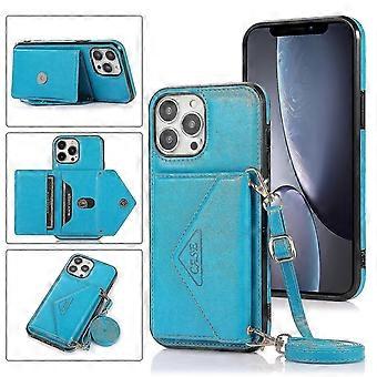 Tpu+pu Case For Iphone 13 Pro Max Blue