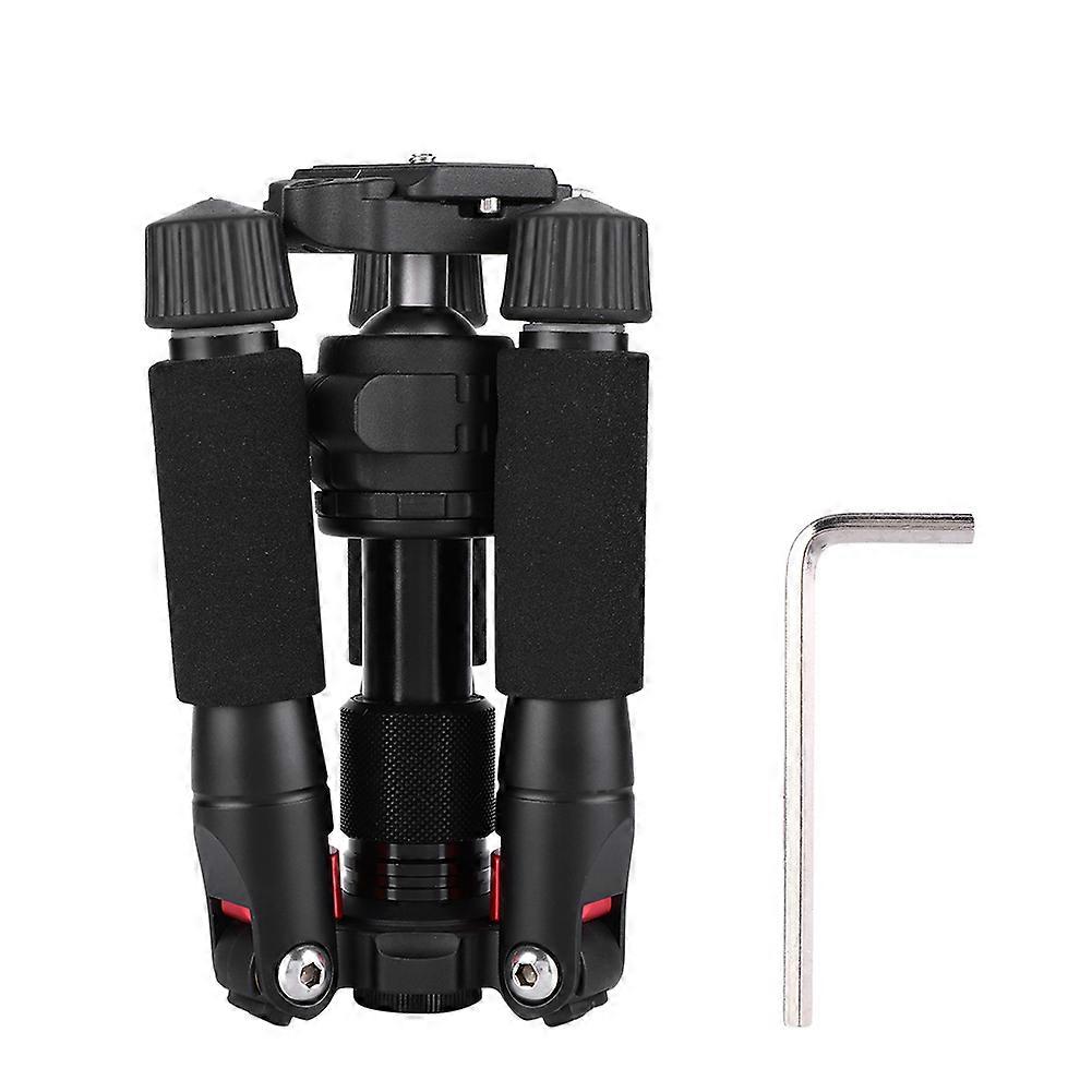 K521 Mini Portable Desktop Extendable Tripod for DSLR Mirrorless Camera Red