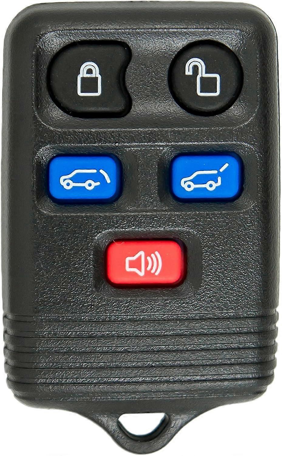 Replacement for Keyless Entry Remote Car Key Fob Vehicles That Use CWTWB1U551, Self-Programming Black