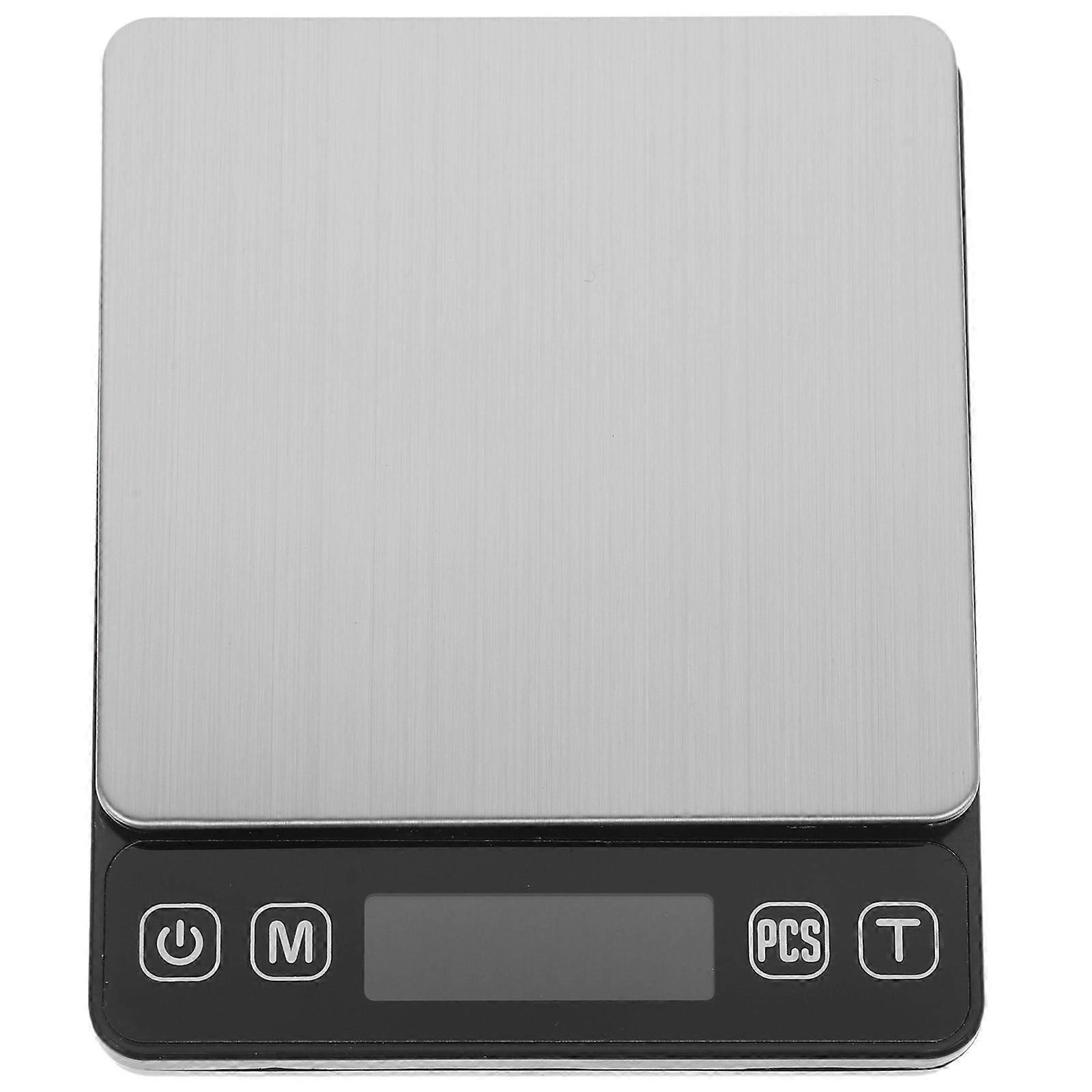 High Precision Mini Pocket Scale Stainless Steel Weighing Food Measurement Pharmacy Assorted Color 1Set