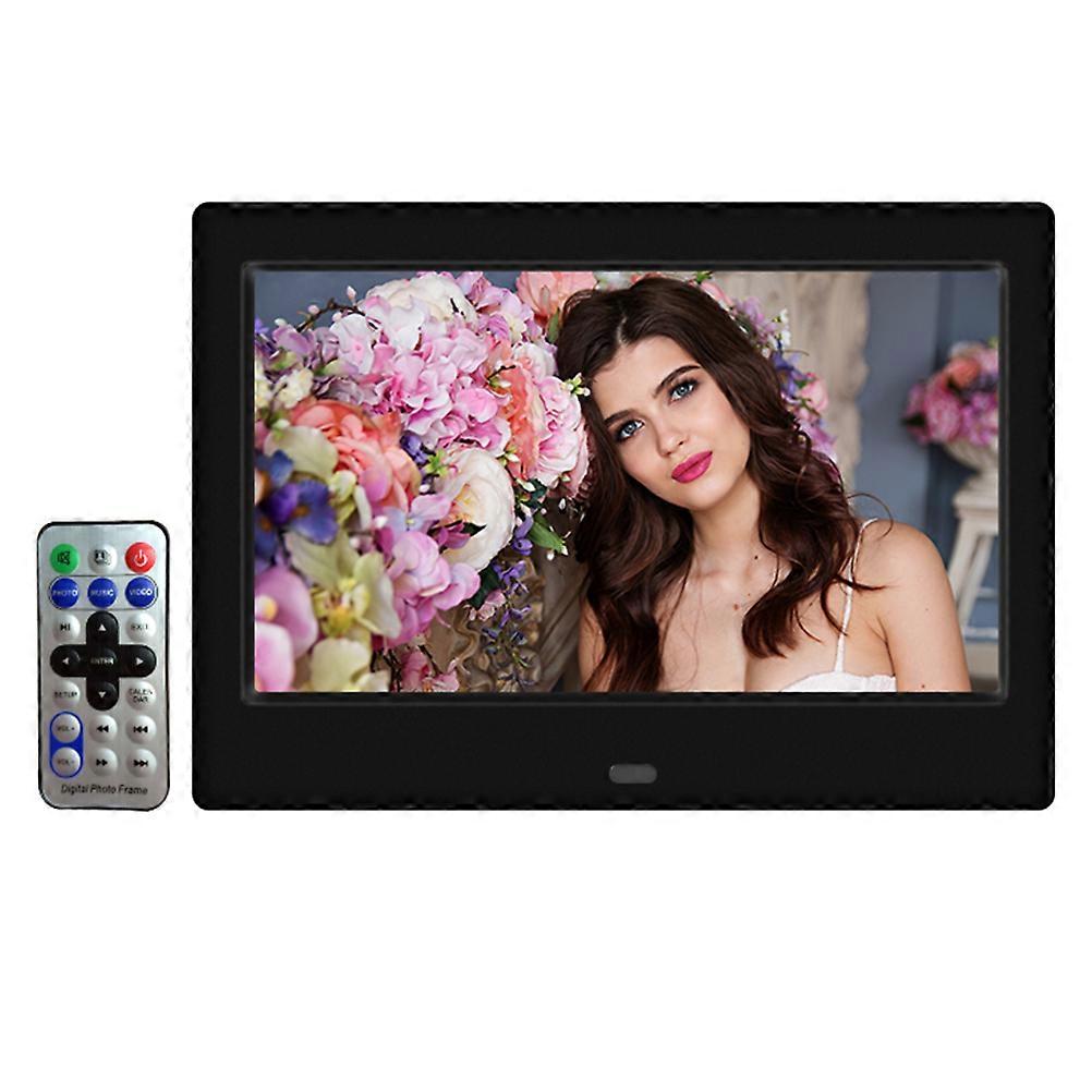 Indoor Use Digital Frames 7 Inch Featuring Black Rectangular Shape Ideal For General Users With Picture Display Function 1Set