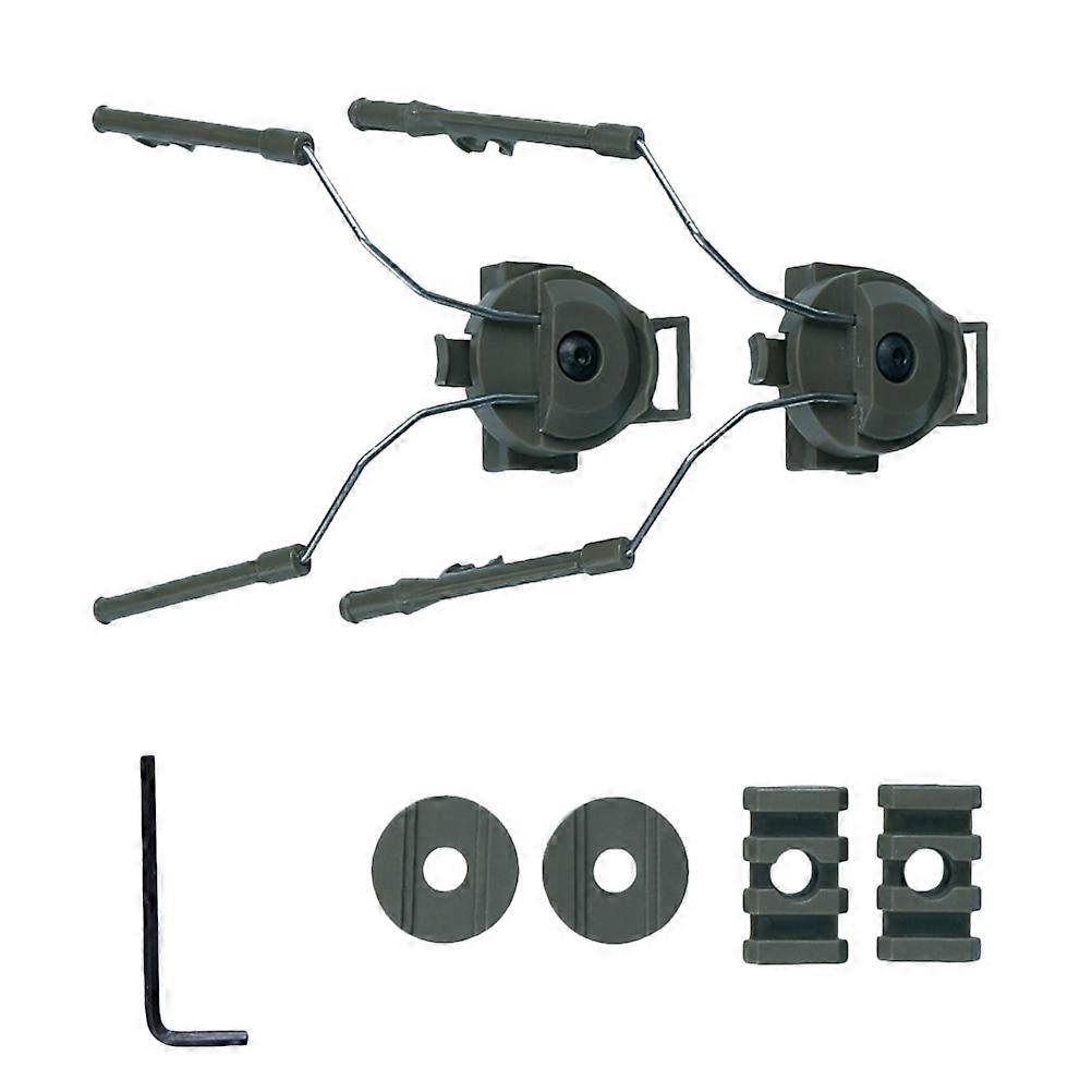 Green Rail Adapter for Outdoor Use with Plastic and Metal Material and Design 5.5 inches