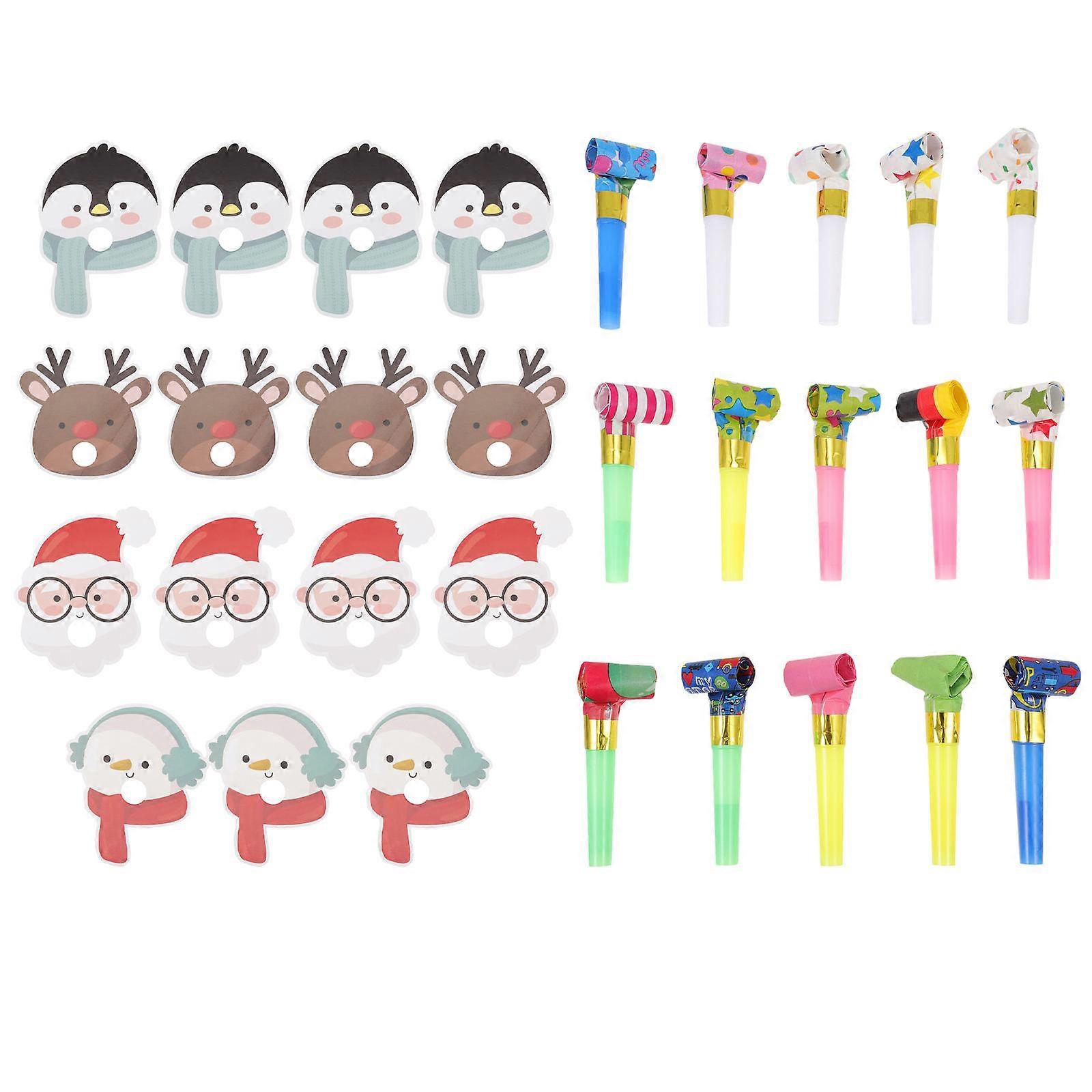 Party Blow Makers 15Pcs Blowing Dragons Whistles Colorful Noise Maker Fun Design Various Festivals Children