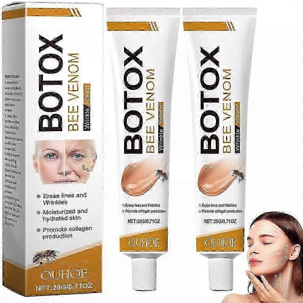 Bee Venom Wrinkle Removal Cream, Bee Venom Anti-Wrinkle Firming Cream, Bee Venom Cream, Lifting & Recovery for All Skin Types
