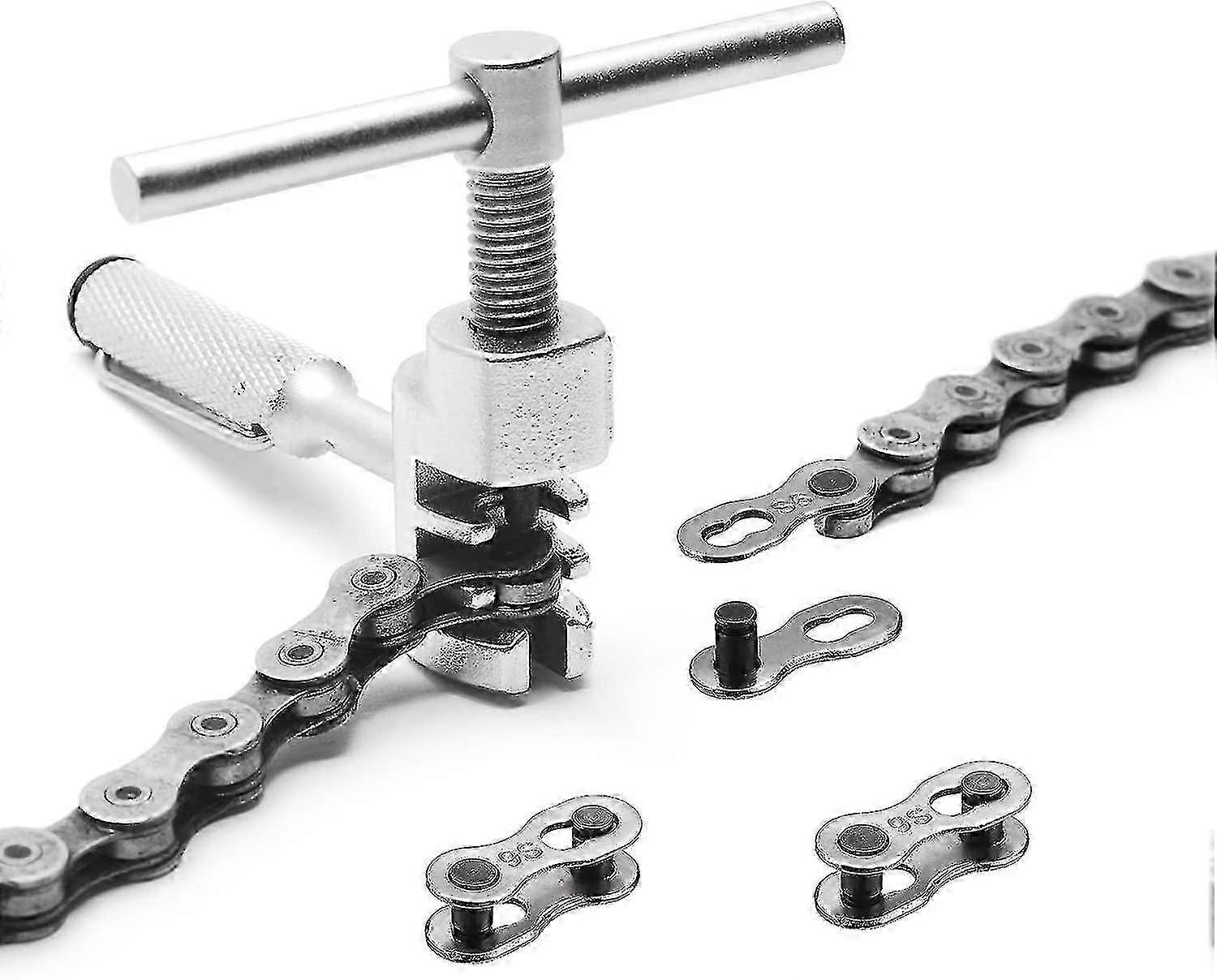 2025 Jinyi Ycle Ing For 9 Speed Chain(8pcs, Silver)