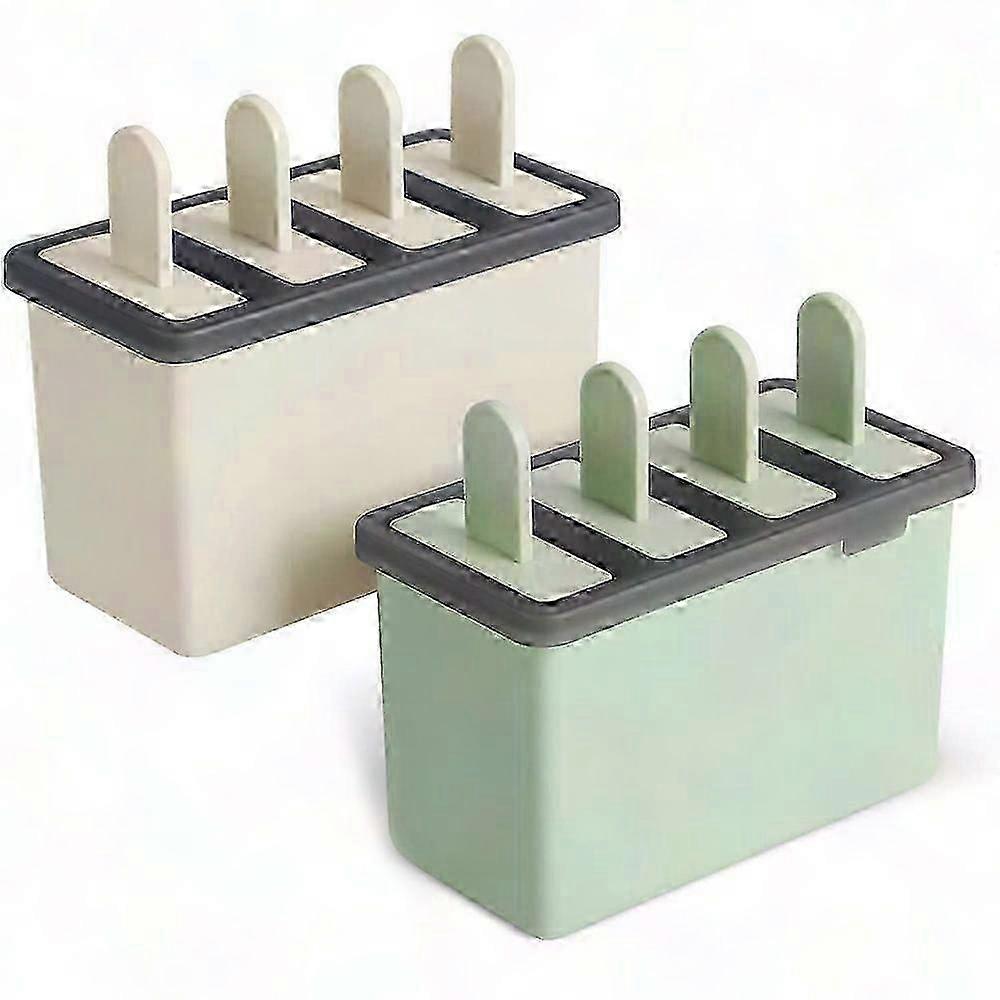 Silikon-Eisformen für selbstgemachtes Eis & Eis am Stiel - Wiederverwendbare Backformen