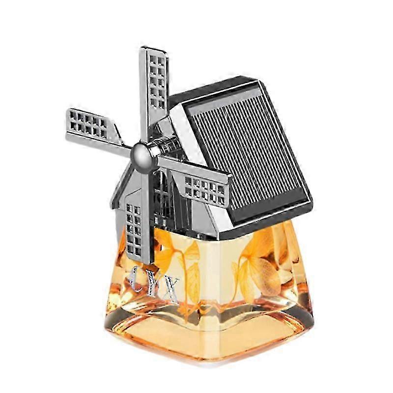 Air PerfumeCar Dashboard Windmill Design Decoration Solar Aromatherapys Diffuser