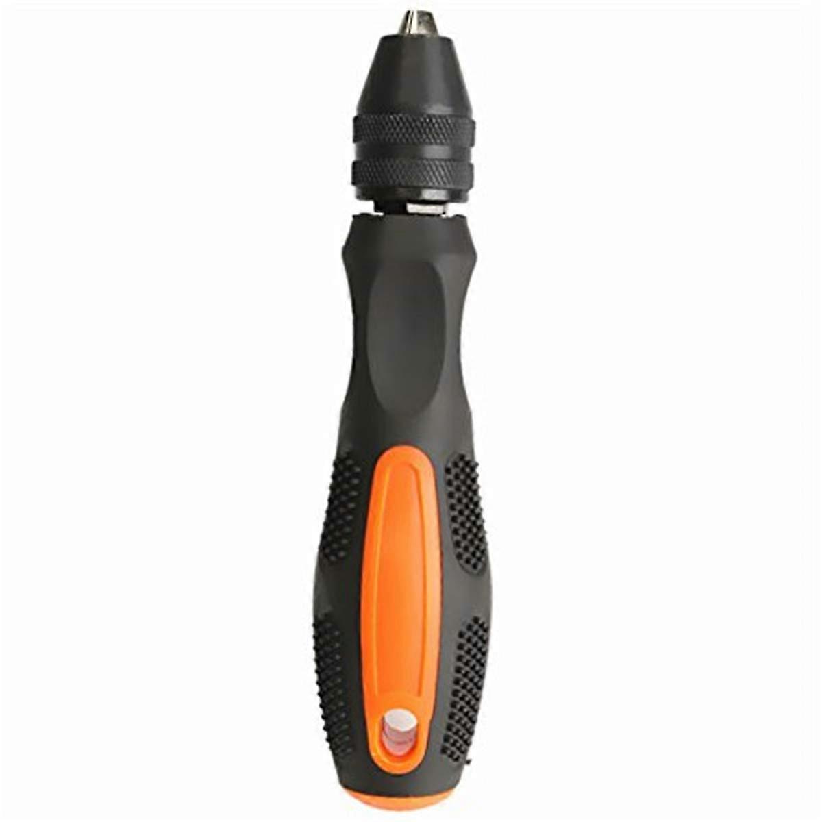 0.5-8mm Mini Hand Drill with Keyless Chuck Pin Vise for Precision Drilling and Crafting Projects