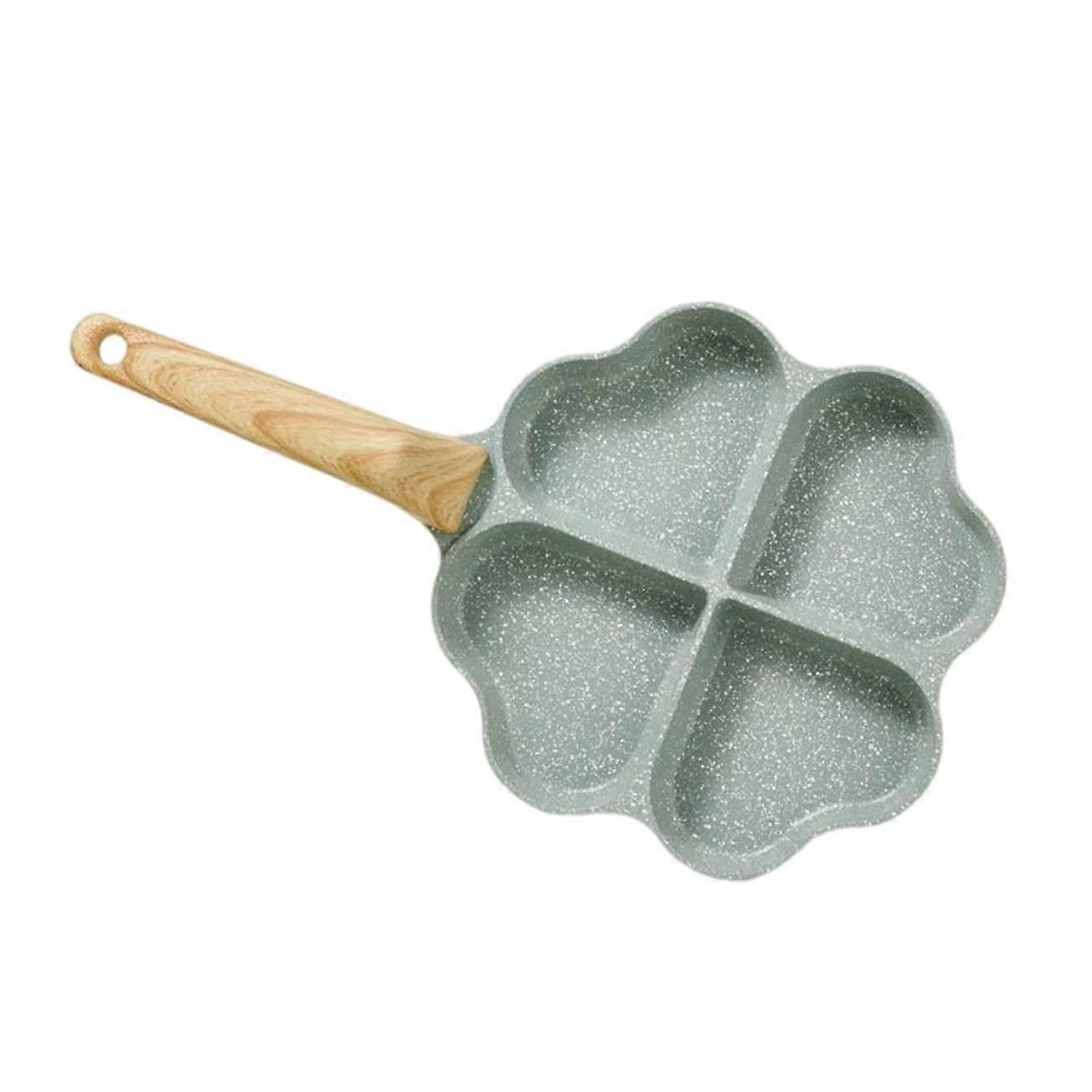 Non Stick Frying Pan Heart Shaped Omelet Pan for Cooking for Home Restaurant Use Ergonomic Design for Easy Handling