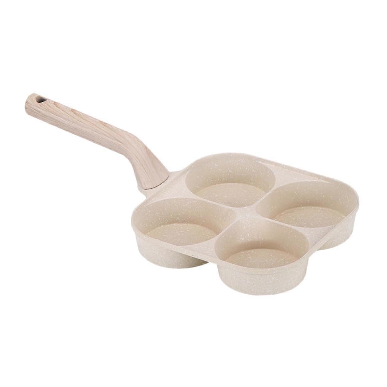 Piece Egg Burger Set Deepen Nonstick Egg Shaper Breakfast Frying Cooker Mini Pancake Mold Induction