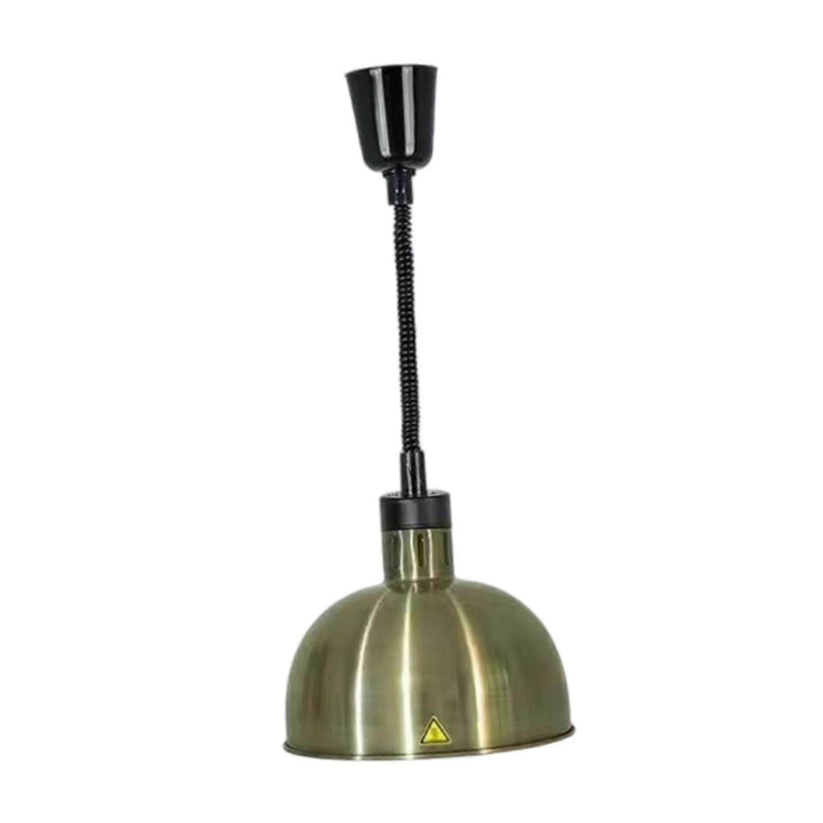 Heat Lamp for Food Food Heat Lamp Stainless Steel Heating Light E27 Food Warmer Lamp Food Warmer Light for Cafeteria Chicken