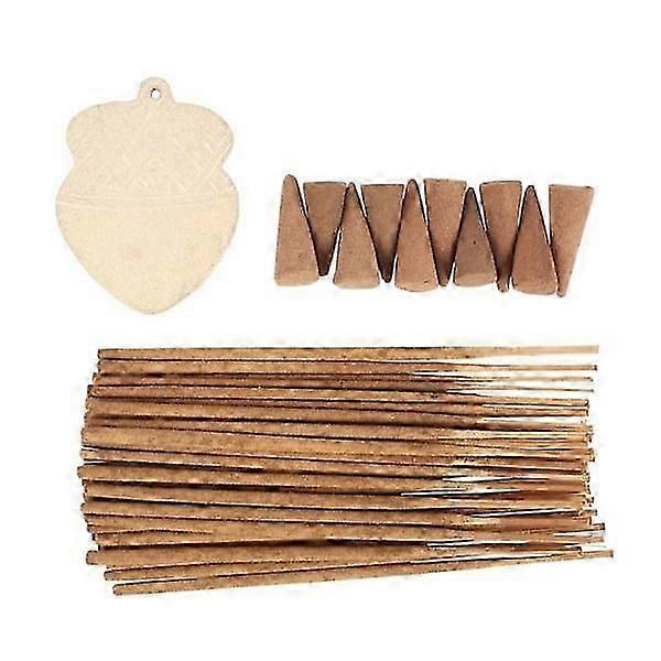 Something Different Autumn Warm Vanilla Acorn Incense Gift Set Brown One Size