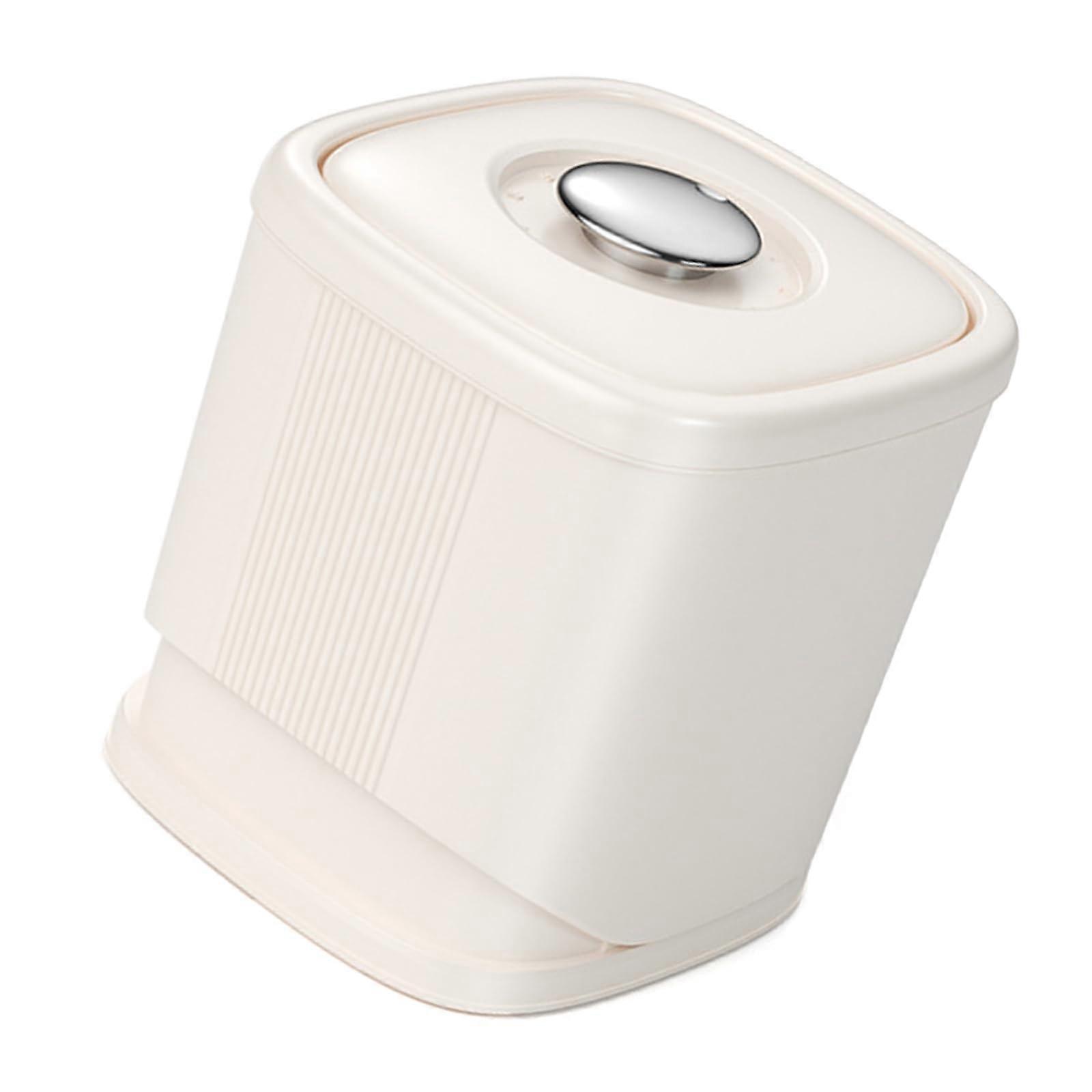 Rice Dispenser PP Storage Container with Measuring Cup Sealed Proof for Home Kitchen and Restaurant Organization