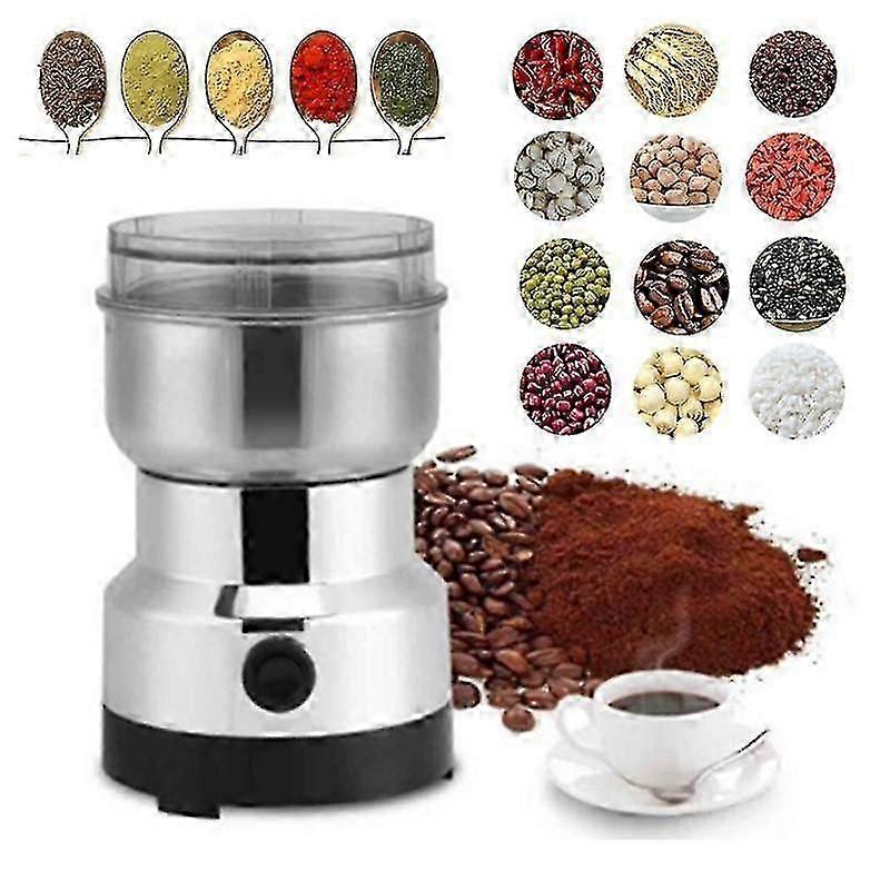 Electric Grain Grinder for Kitchen Cereals, Nuts, Beans & Spices