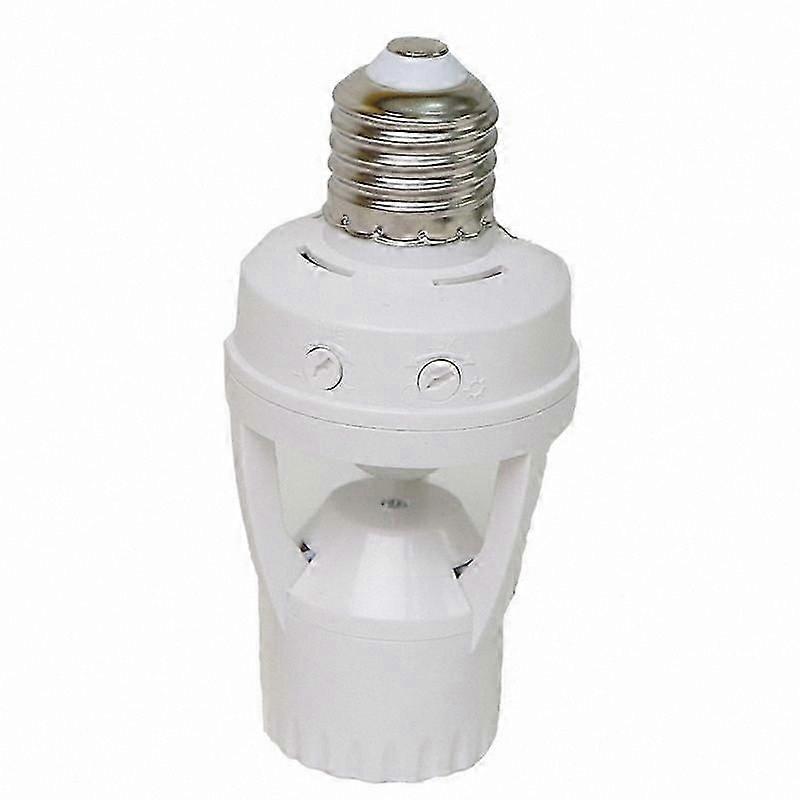 Adjustable Delay LED Night Light with 360 Motion Sensor Socket Base AC110V-220V PIR Human Detection