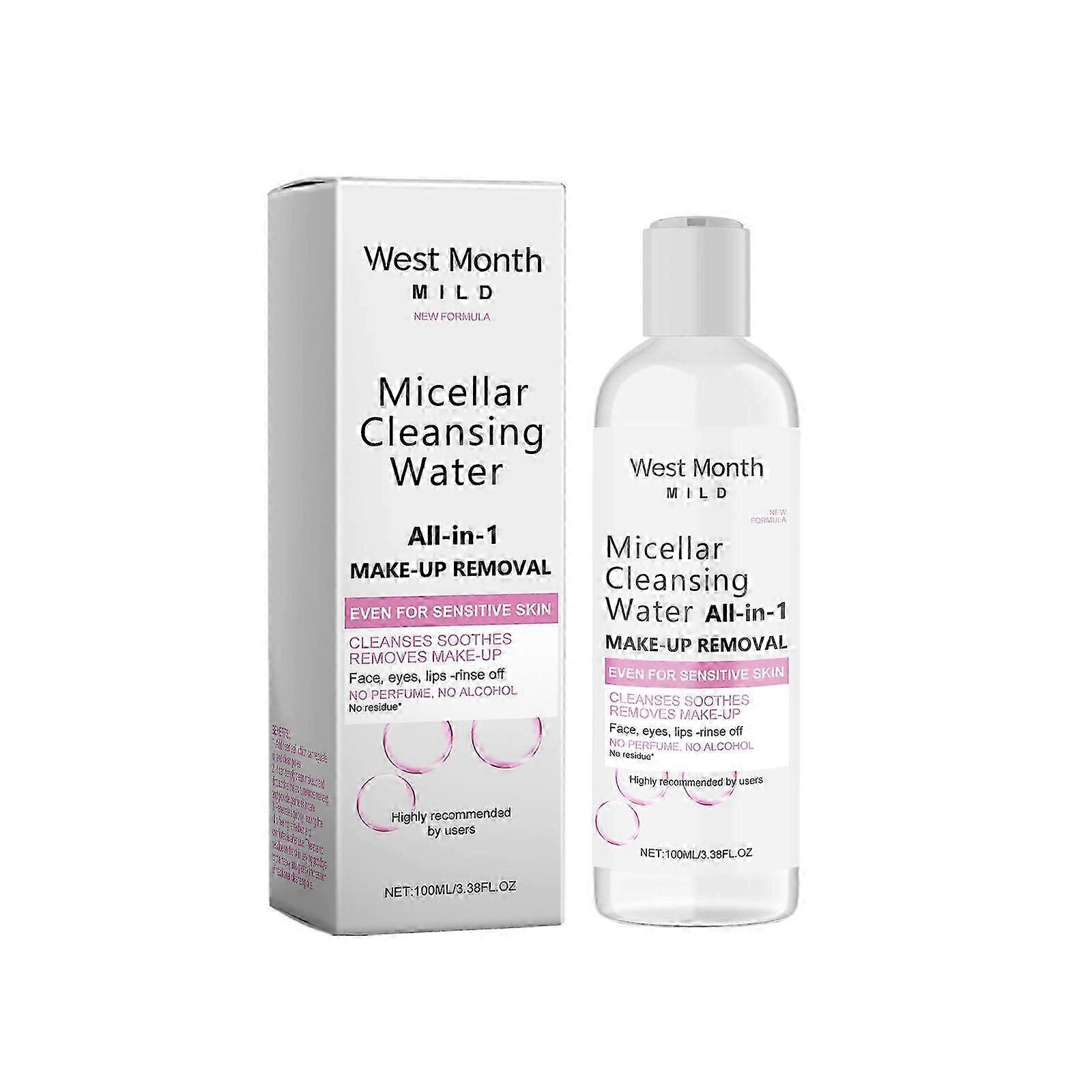 Gentle Makeup Remover - Soft Cleansing Water for Oily & Combination Skin, 100ml