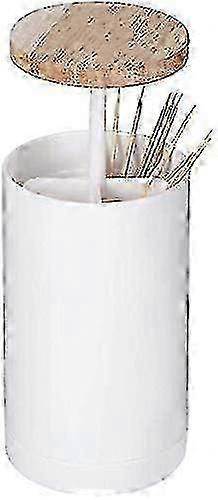 Automatic Toothpick Holder Dispenser, Cotton Swab Box 2025