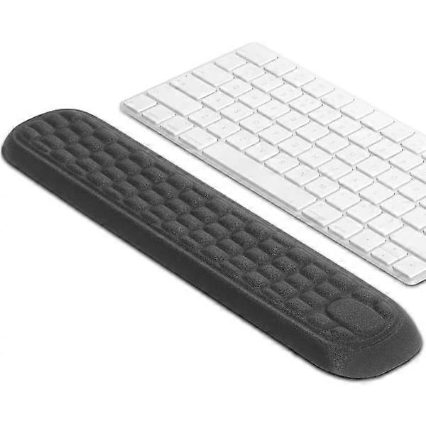 Soft Keyboard Wrist Rest, Ergonomic Memory Foam Wrist Support for Office, Computer, Laptop - Comfort Accessory