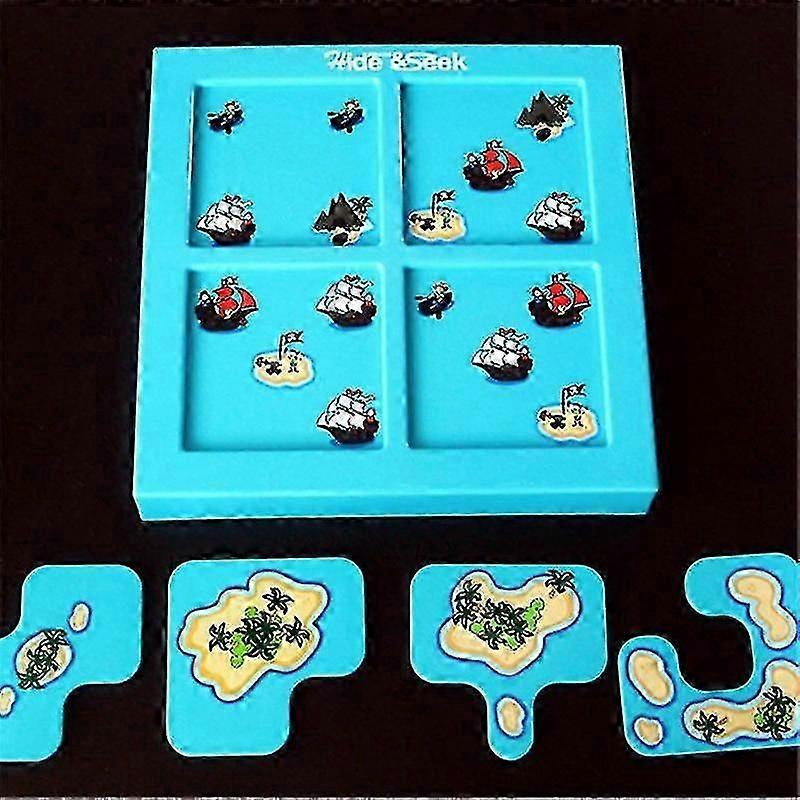 Pirates Cache-cache Iq Jeux de société Famille Jouets interactifs