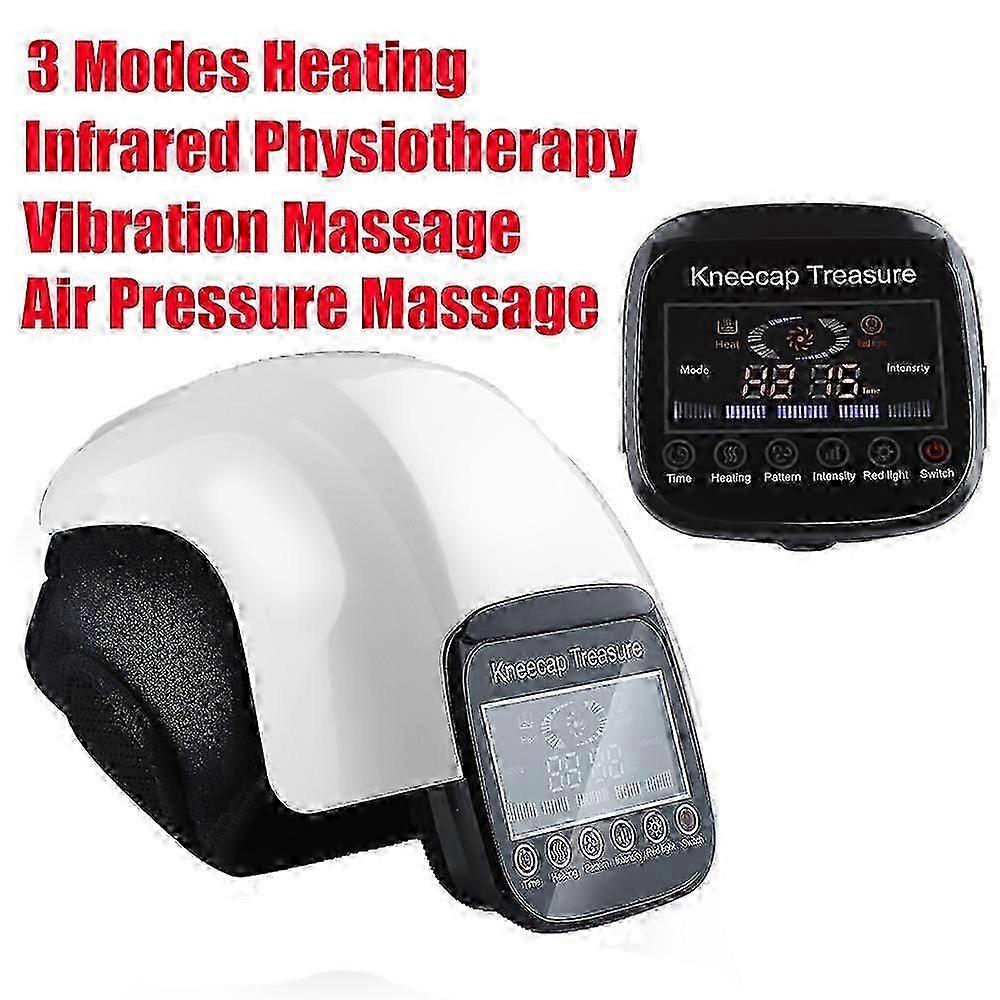 Wireless Heating Knee Massager Infrared Physiotherapy Vibration Massage Kneecap Brace Relieve Rheumatic Arthritis Pain For Knee