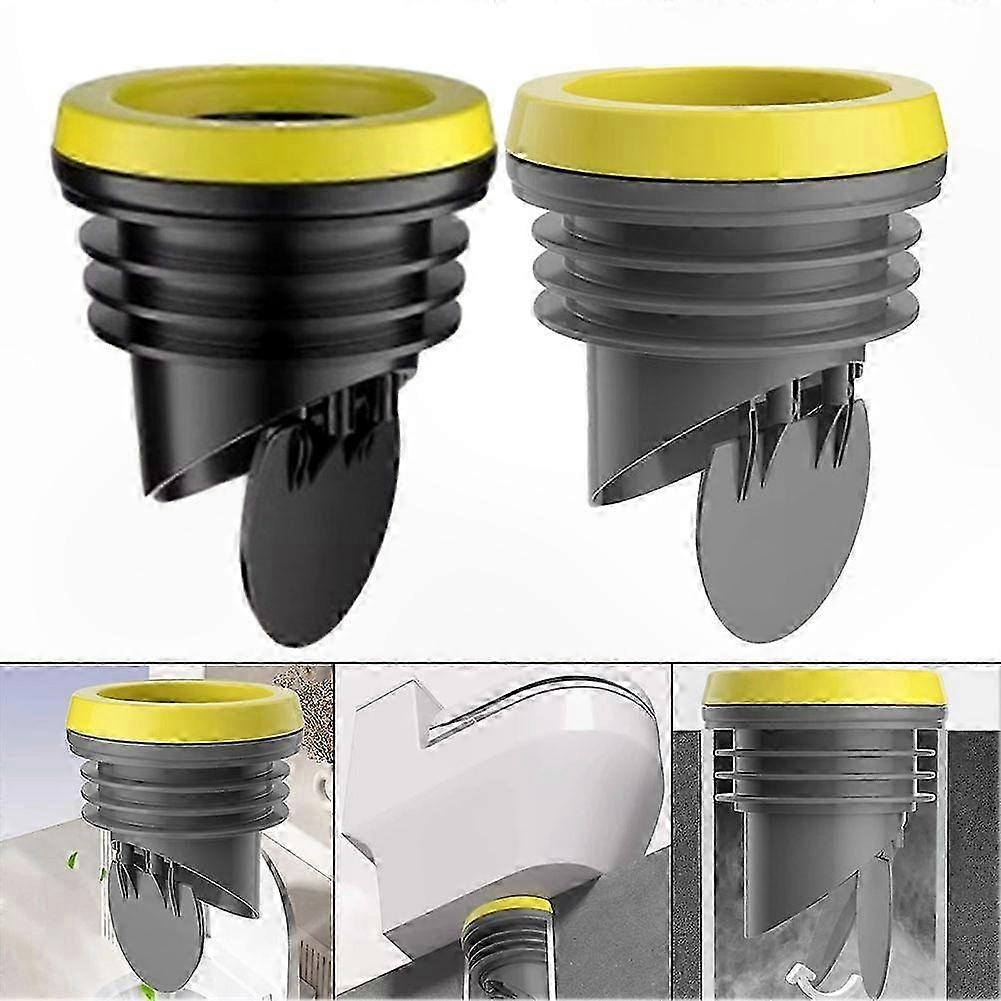 Toilet Flange with Anti-Backflow Check Valve and Wax Ring for Leak-Proof Installation