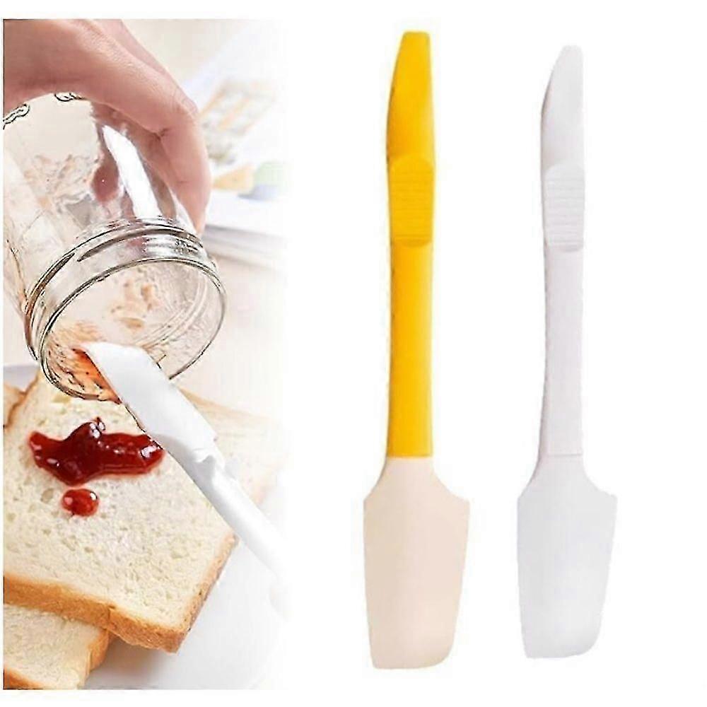2 in 1 High Temperature Resistant Baking Scraper, Kitchen Mixing Spatula  cs