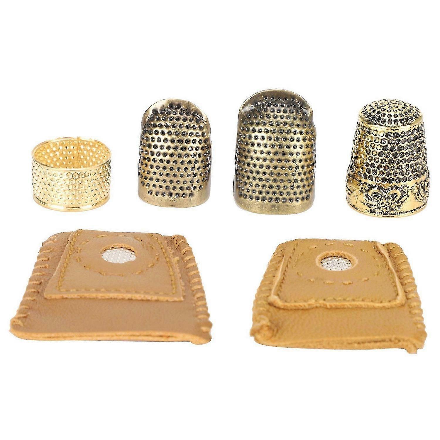 2025 Latest Model Sewing Thimble Kit Finger DIY Handwork Protector Needlework