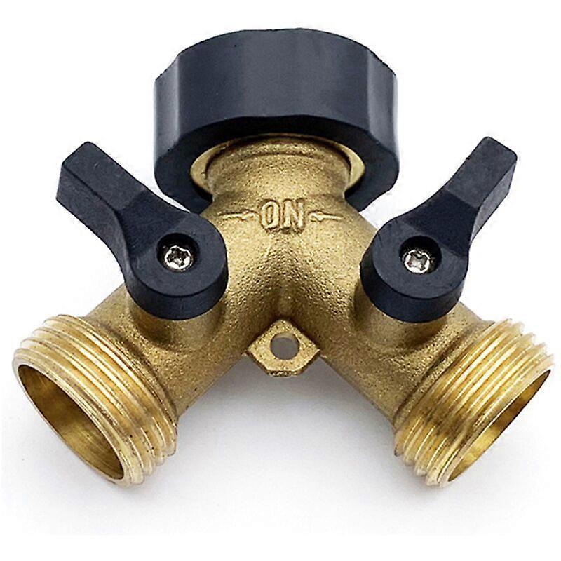 Y Connector, Hose Connector, Double Washing Machine Faucet, 2-Way Y-Distributor