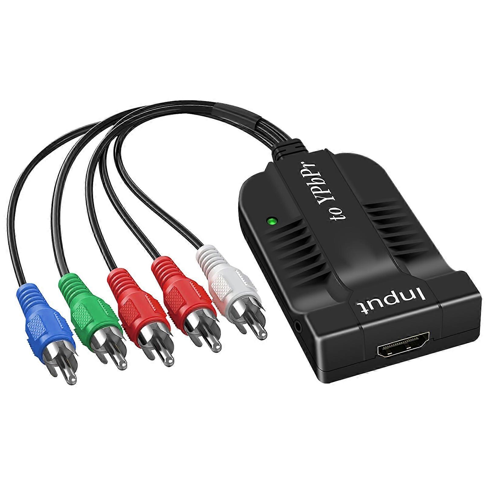 1080P To YPBPR Video Converter HD 1080P To Component Video Output For Gaming And Home Theater