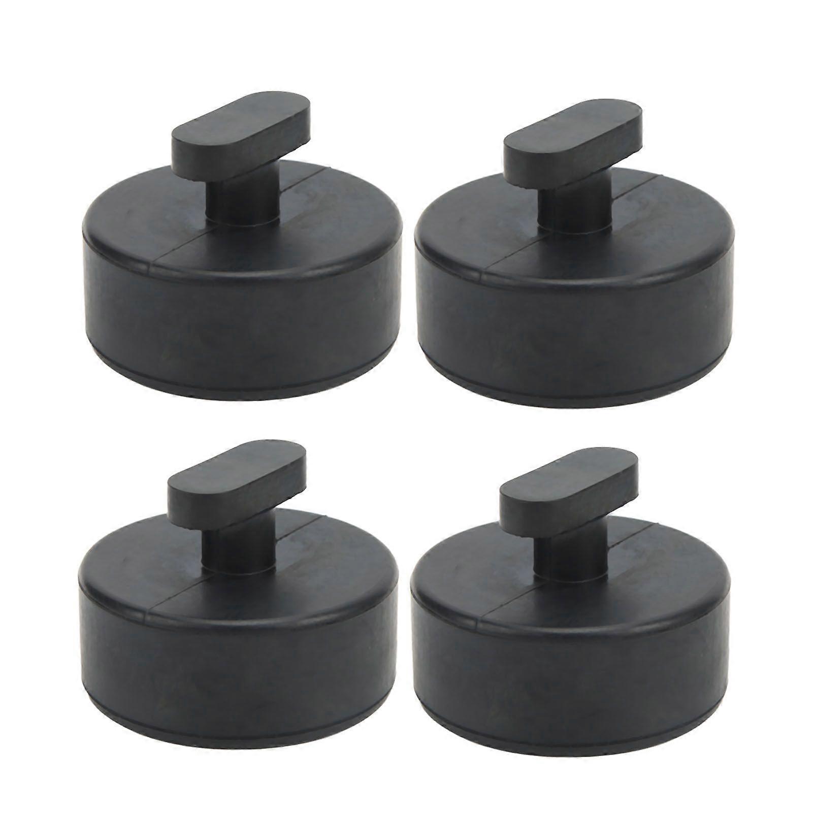 4PCS Jack Point Support Pad Pucks Rubber Larger Static Friction Replacement for Corvette C5 C6 C7 C8 GS Z