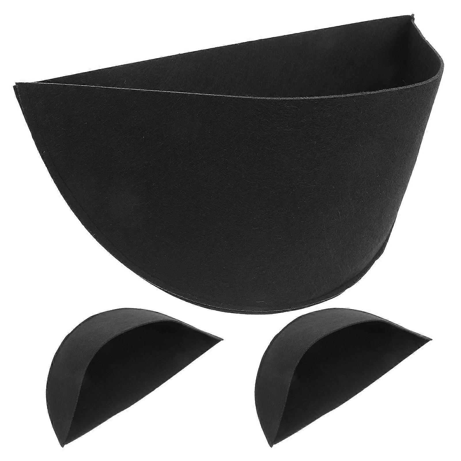 Planter Liner Half Round Felt Provides Water Absorption 6Pcs Set