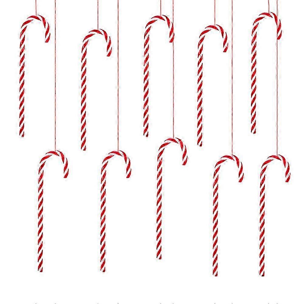 Christmas Candy Canes Ornaments Hanging Decor 15cm 12Pcs